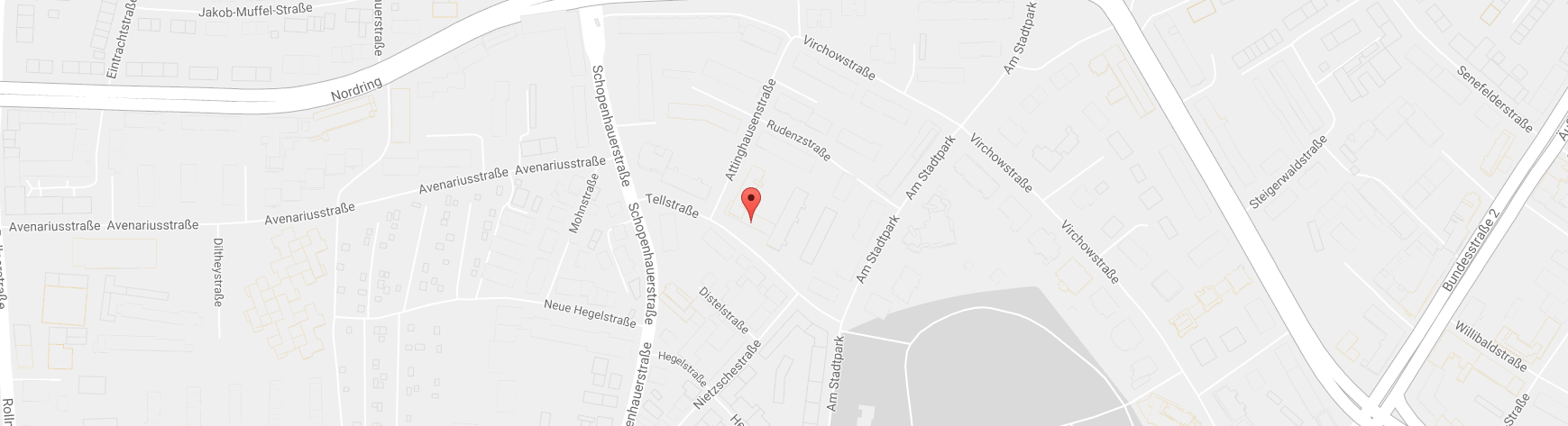 Lageplan Tierklinik Nürnberg